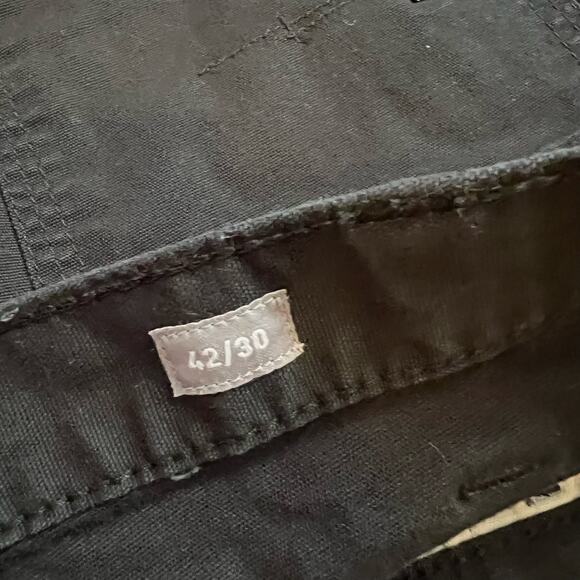 Ariat Rebar M7 Pants Mens 42 X30 Black DuraStretch Made Tough Straight Slim - Picture 6 of 12